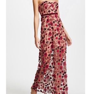 For Love and Lemons Beatrice Strappy Gown